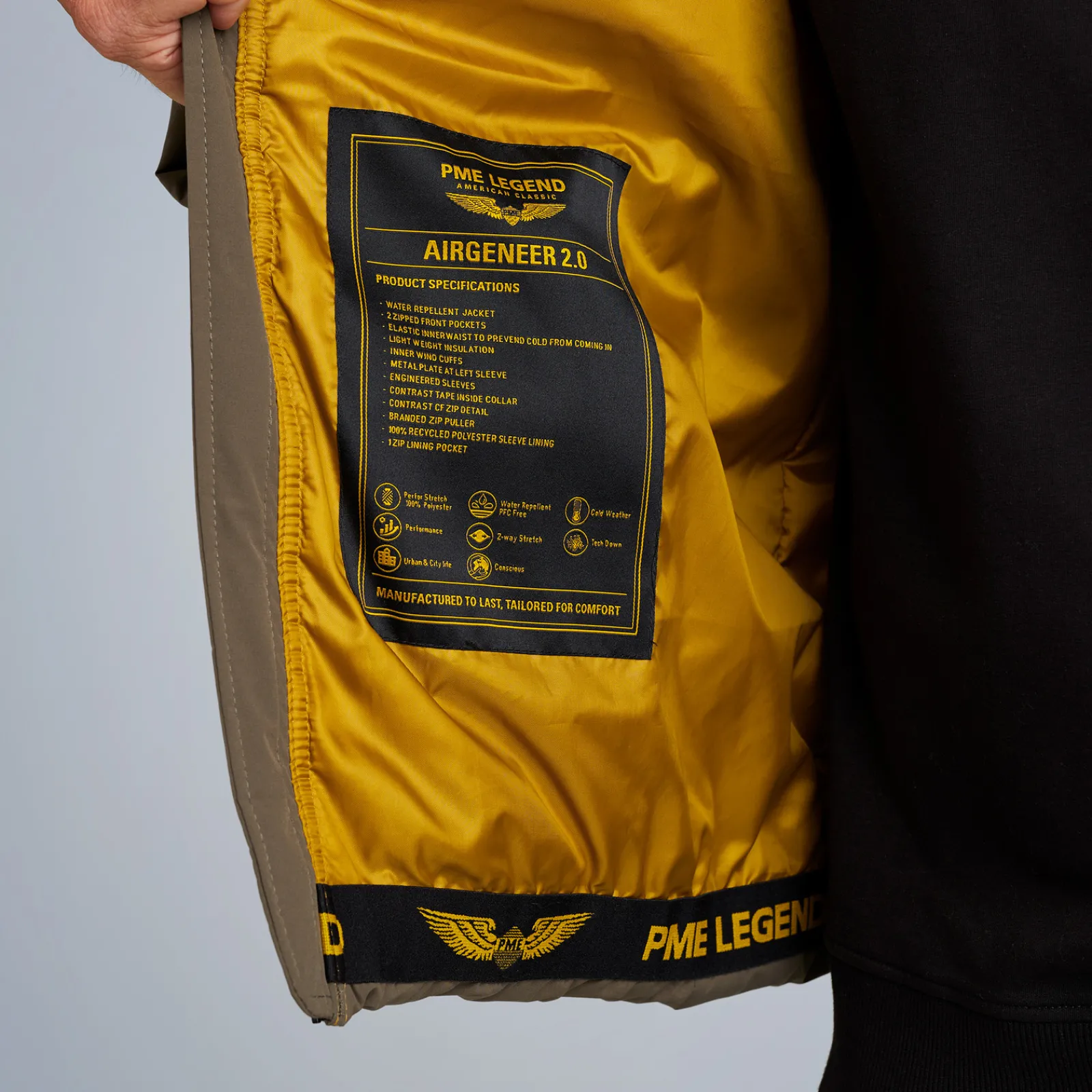 PME Legend Jackets*Airgeneer Jacket Brown