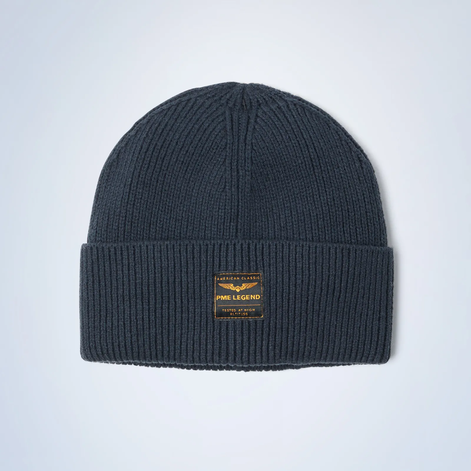 PME Legend *Beanie In A Cotton Blend Blue