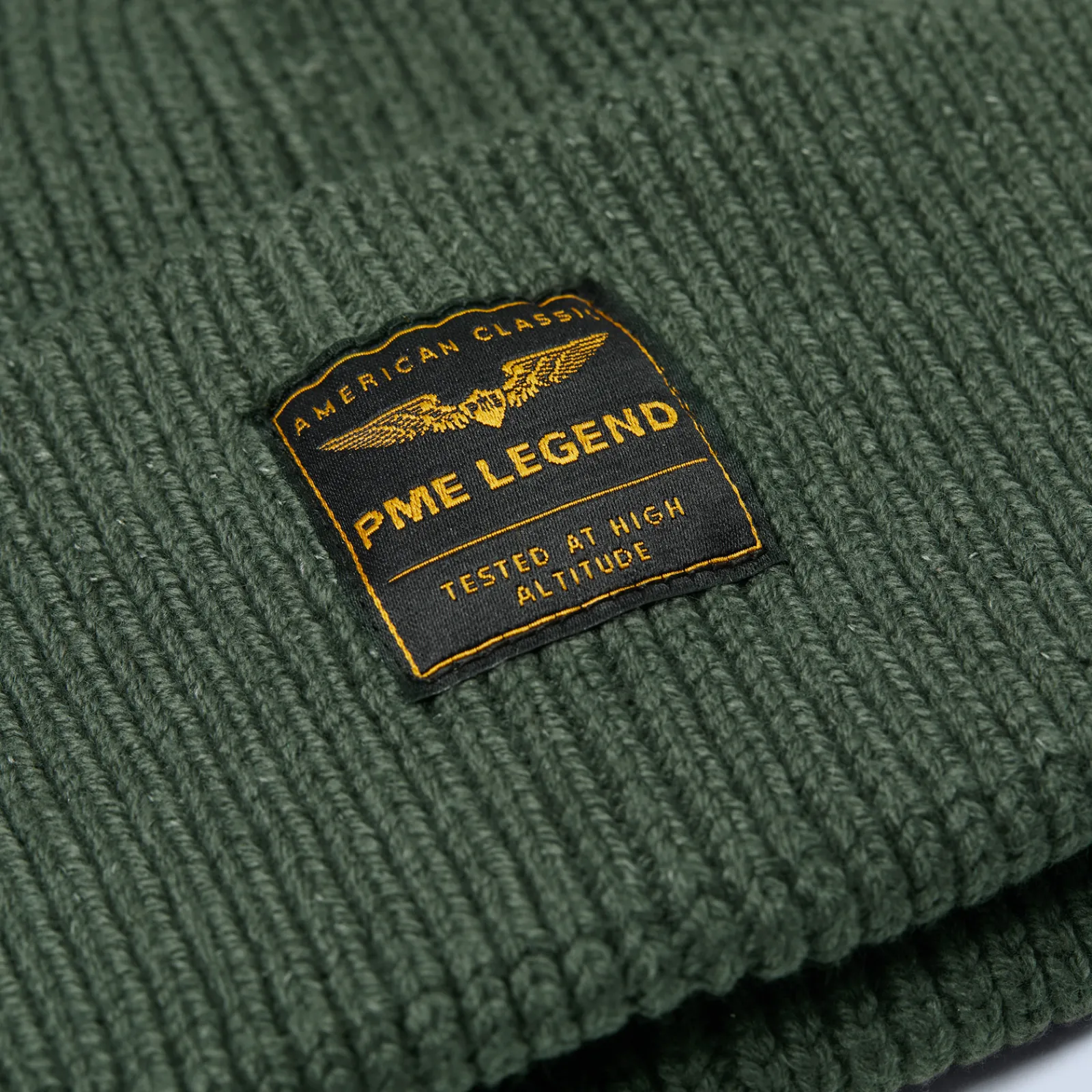 PME Legend *Beanie In A Cotton Blend Green