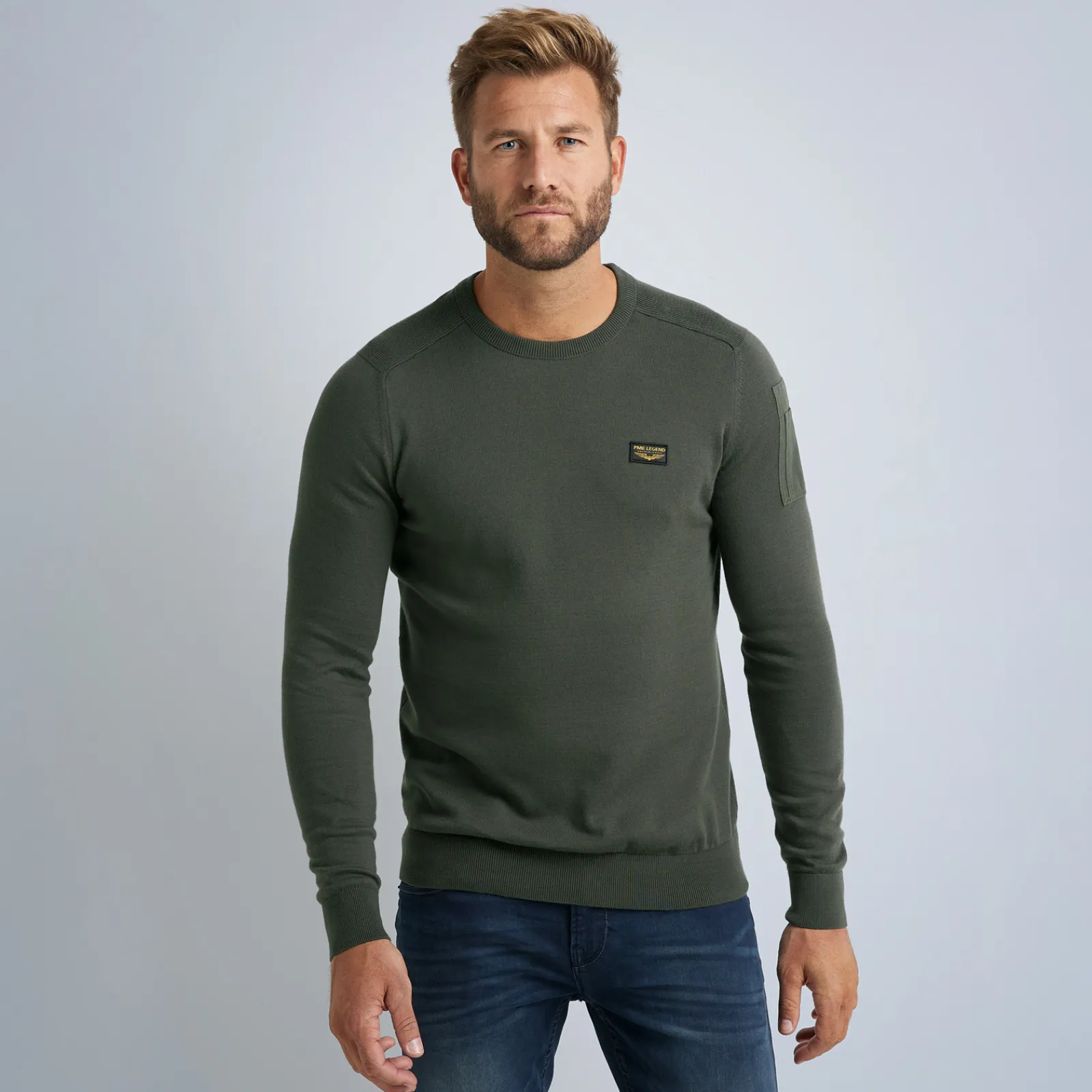 PME Legend Tops*Buckley Knitwear Brown