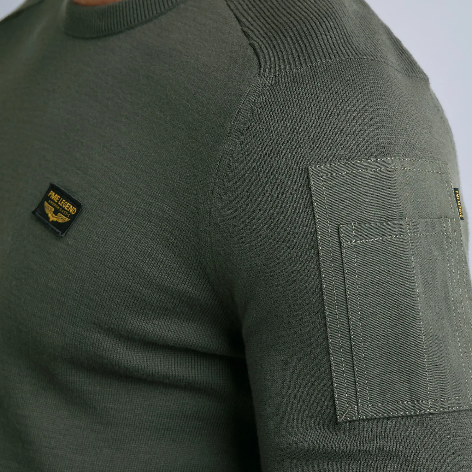 PME Legend Tops*Buckley Knitwear Brown