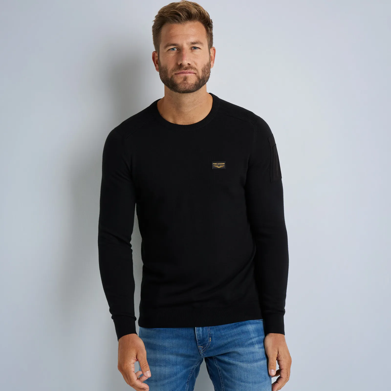 PME Legend Tops*Buckley Knitwear Black