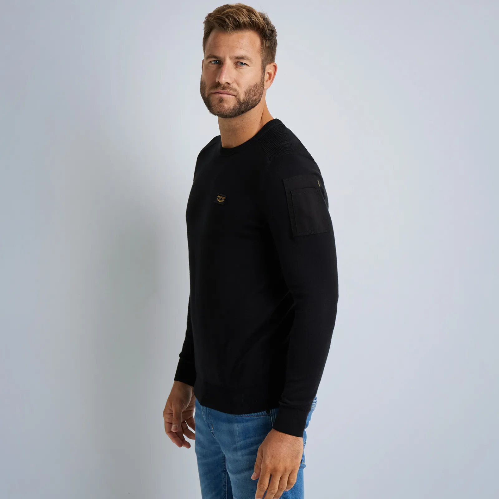 PME Legend Tops*Buckley Knitwear Black