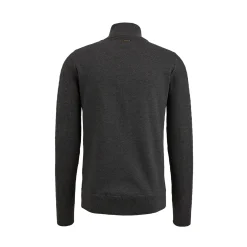 PME Legend Tops*Cardigan In A Material Mix Grey