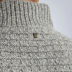 PME Legend Tops*Cardigan In A Wool Blend Grey