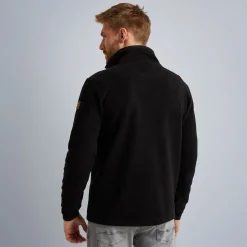 PME Legend Tops*Cardigan In Polar Fleece Black