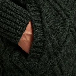 PME Legend Tops*Cardigan In Wool Blend Green