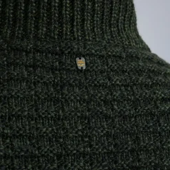 PME Legend Tops*Cardigan In Wool Blend Green