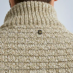 PME Legend Tops*Cardigan In Wool Blend Grey