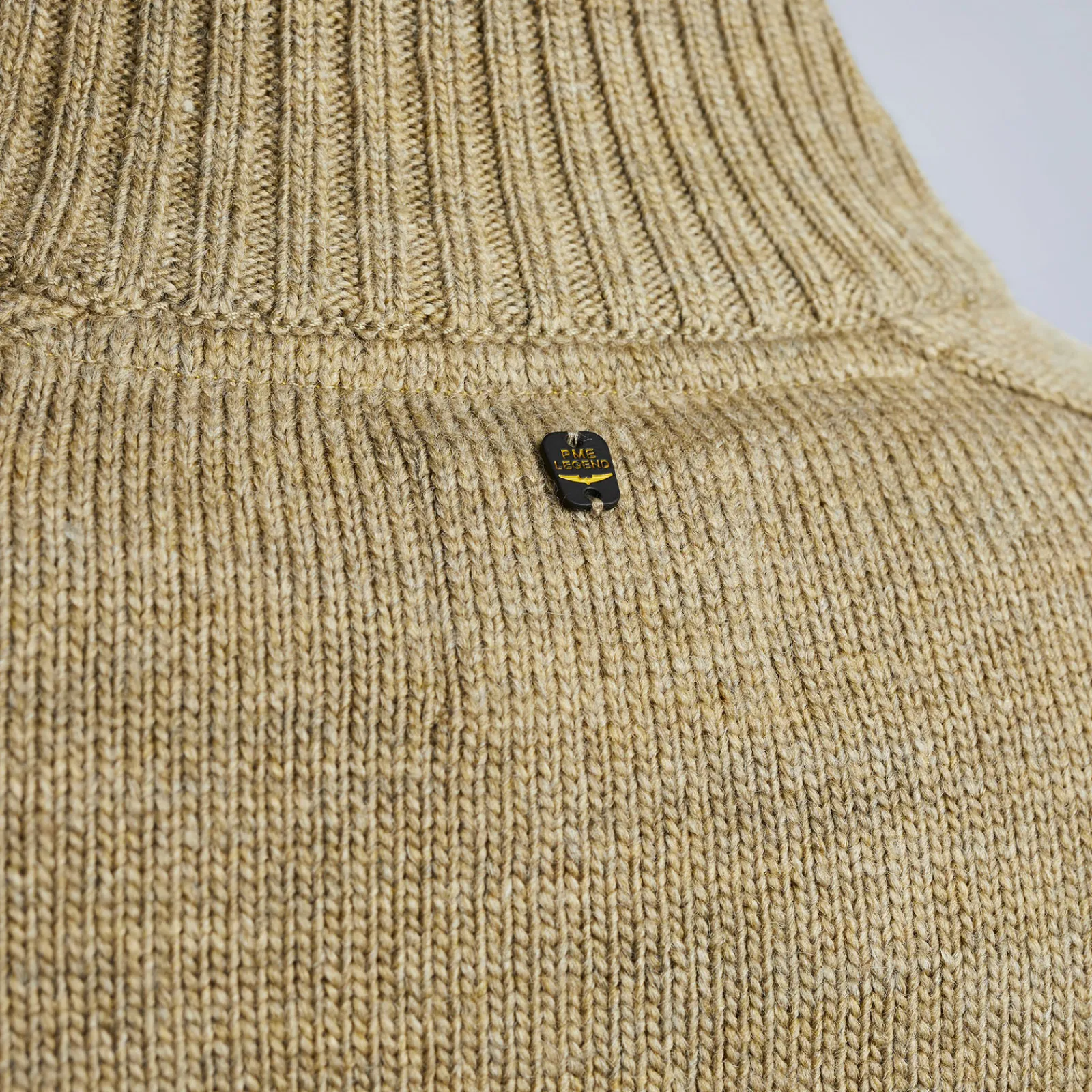 PME Legend Tops*Cardigan With Fair Isle Pattern Brown
