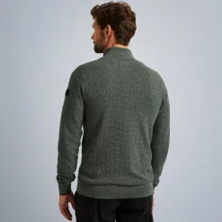 PME Legend Tops*Cardigan With Zipper Green