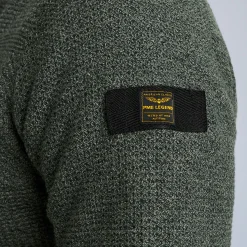 PME Legend Tops*Cardigan With Zipper Green