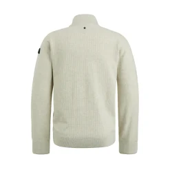 PME Legend Tops*Cardigan With Zipper Beige