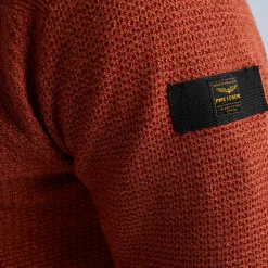 PME Legend Tops*Cardigan With Zipper Red