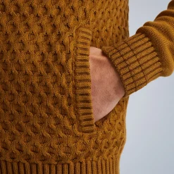 PME Legend Tops*Cardigan With Zipper Closure Brown