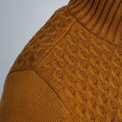 PME Legend Tops*Cardigan With Zipper Closure Brown