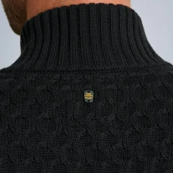 PME Legend Tops*Cardigan With Zipper Closure Grey