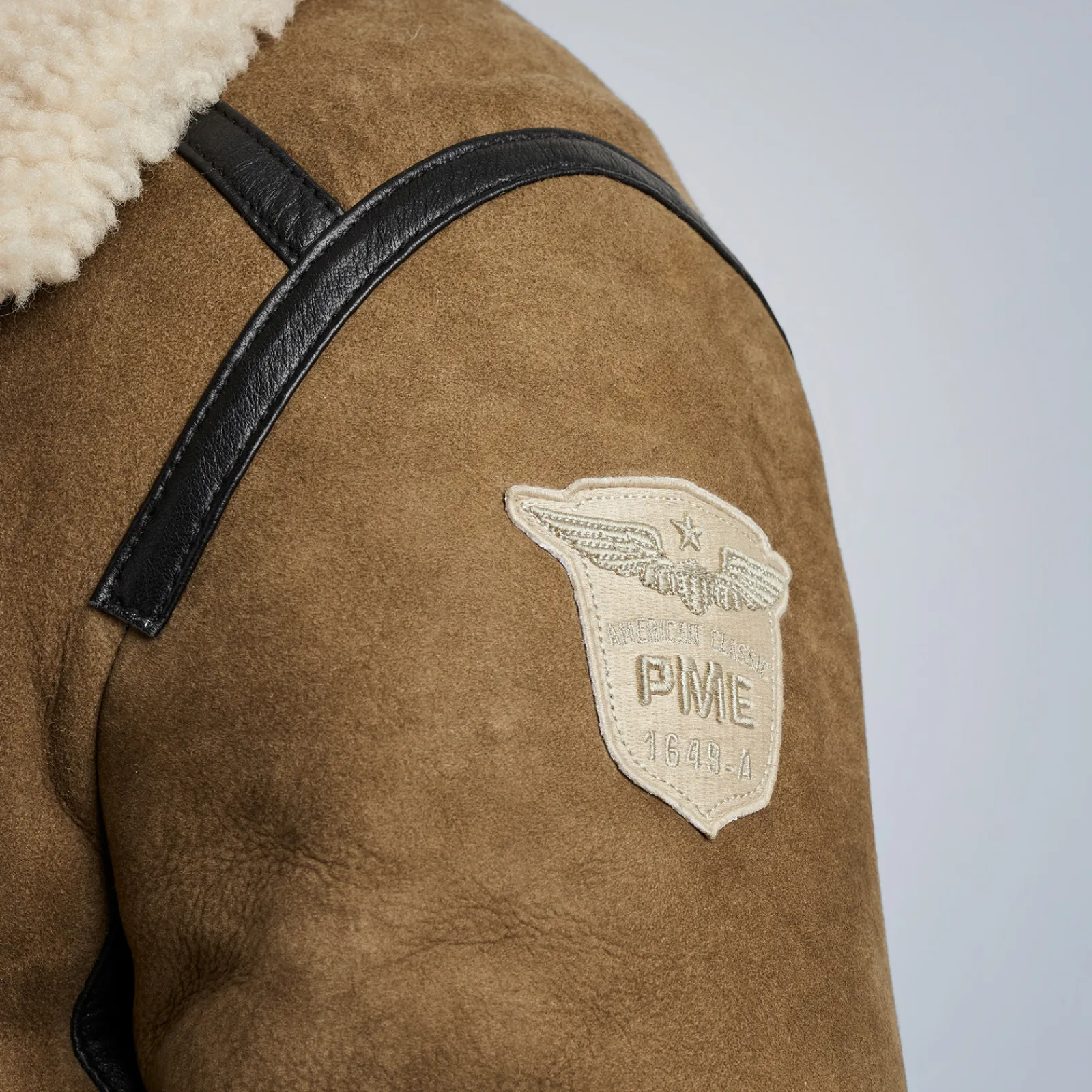 PME Legend Jackets*Ceptor Leather Jacket Kaki