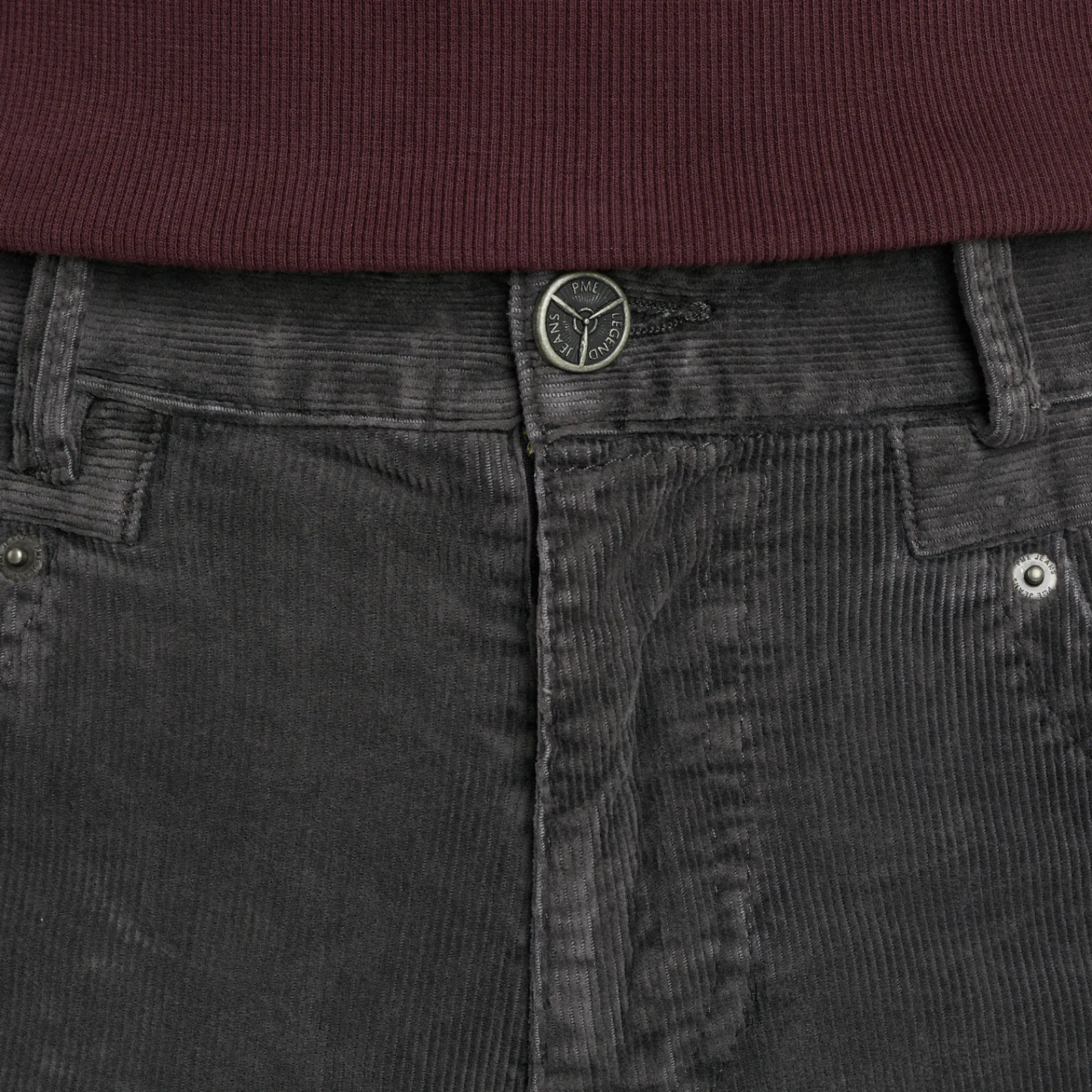 PME Legend Jeans*Commander Relaxed Fit Jeans Grey