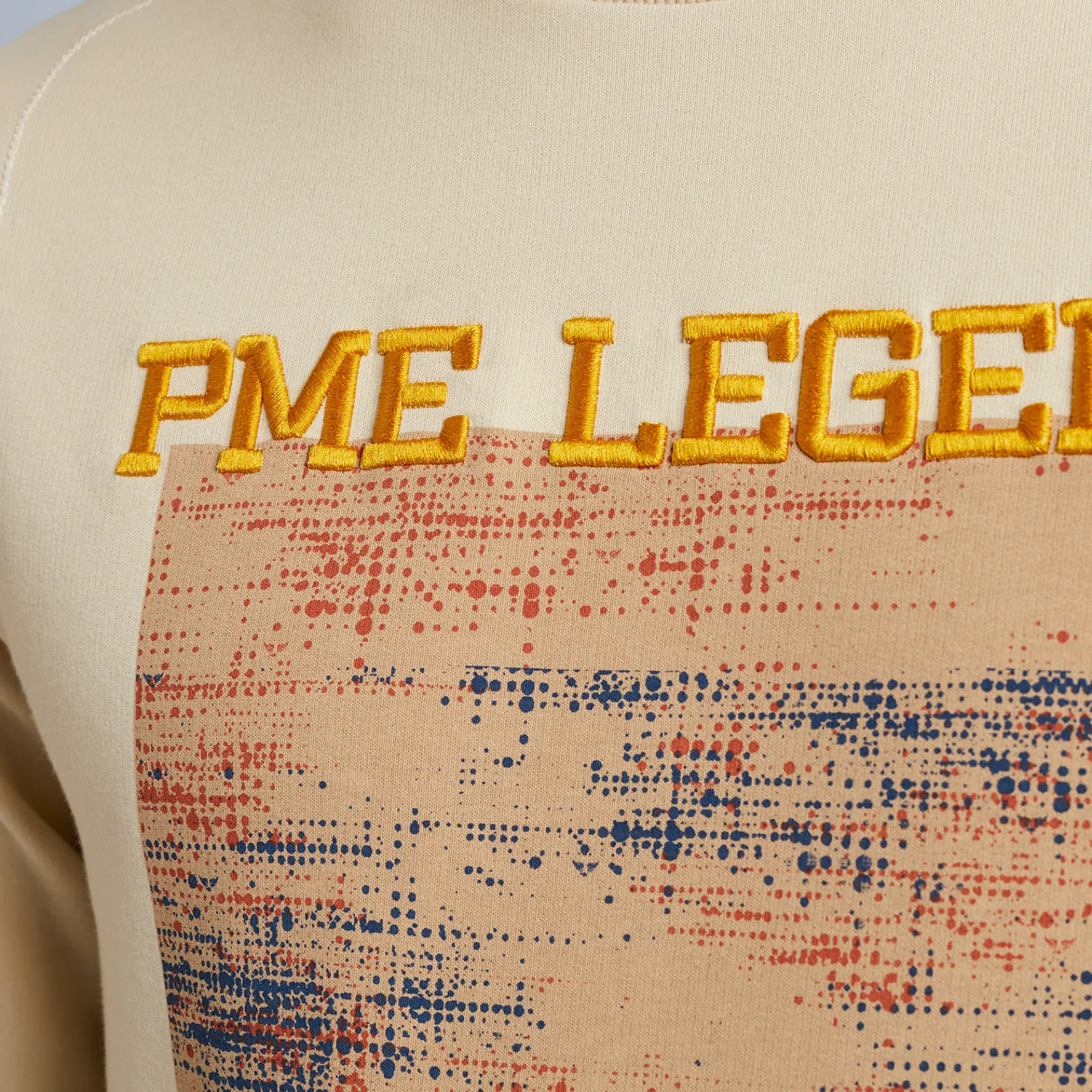 PME Legend Tops*Crewneck Soft Terry Beige