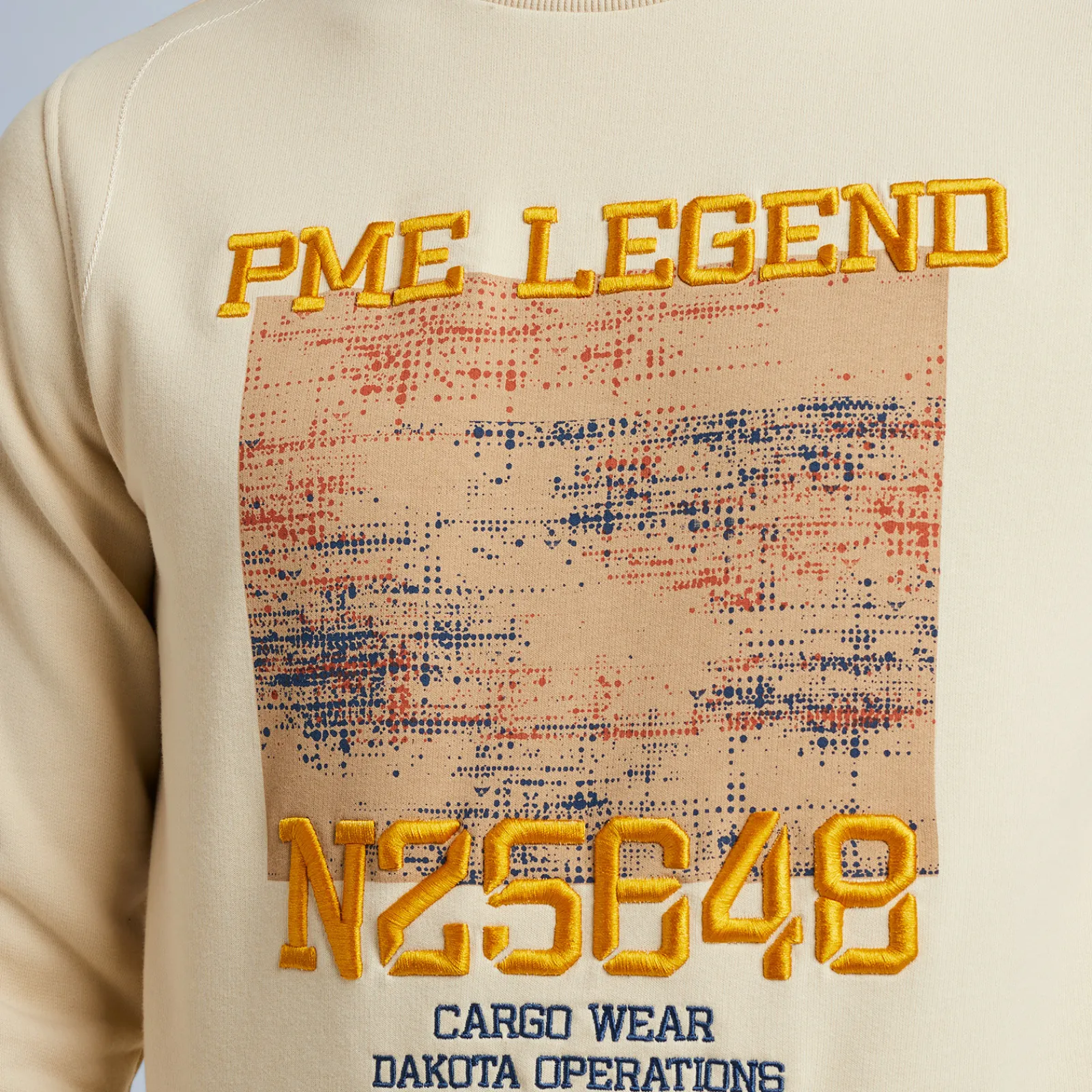 PME Legend Tops*Crewneck Soft Terry Beige