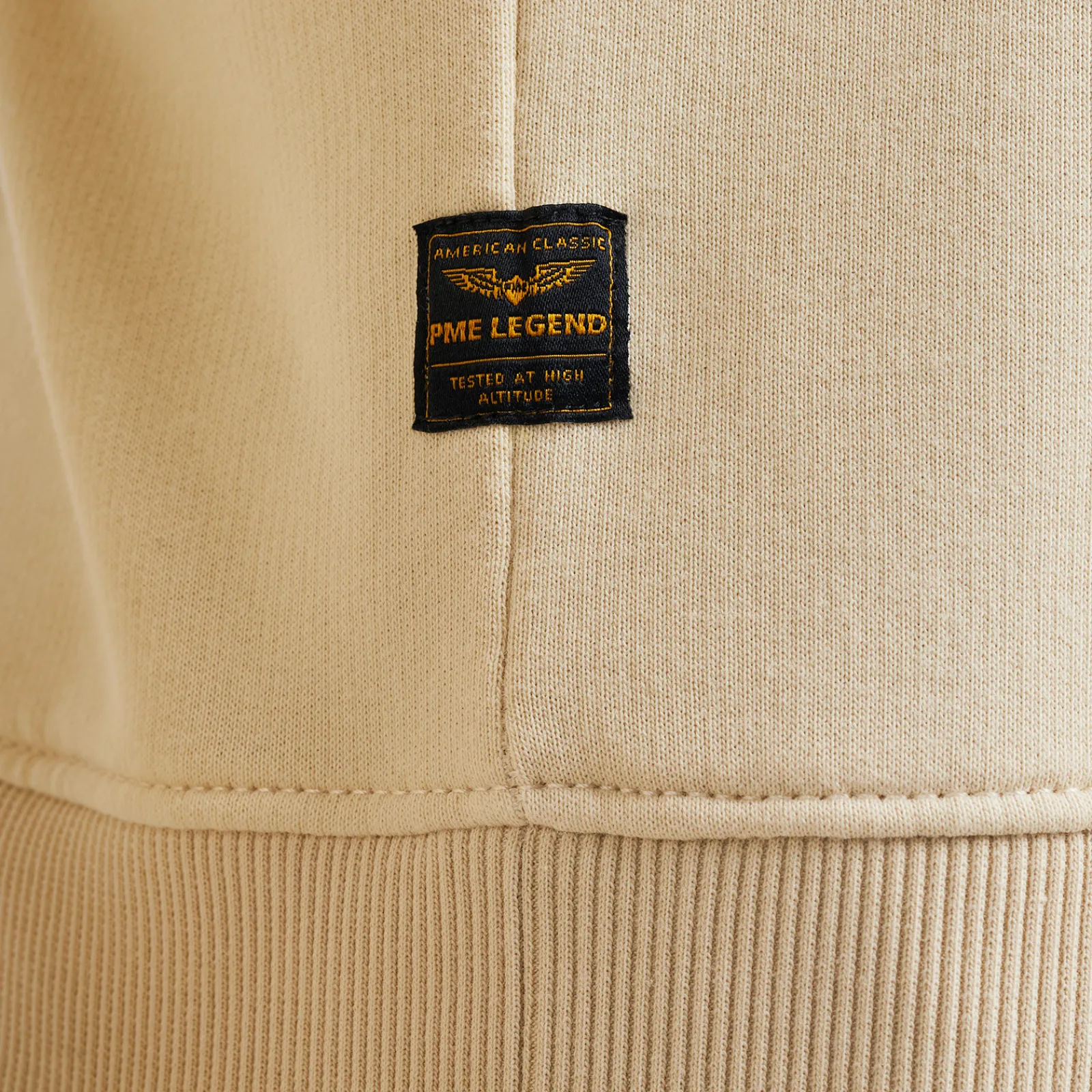 PME Legend Tops*Crewneck Soft Terry Beige