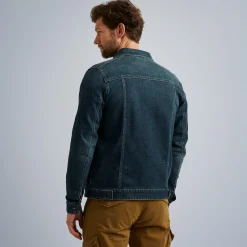 PME Legend Jackets*Denim Jacket With Comfort Stretch Green