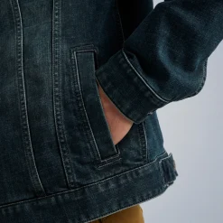 PME Legend Jackets*Denim Jacket With Comfort Stretch Green
