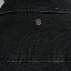 PME Legend Tops*Denim Shirt With Comfort Stretch Grey