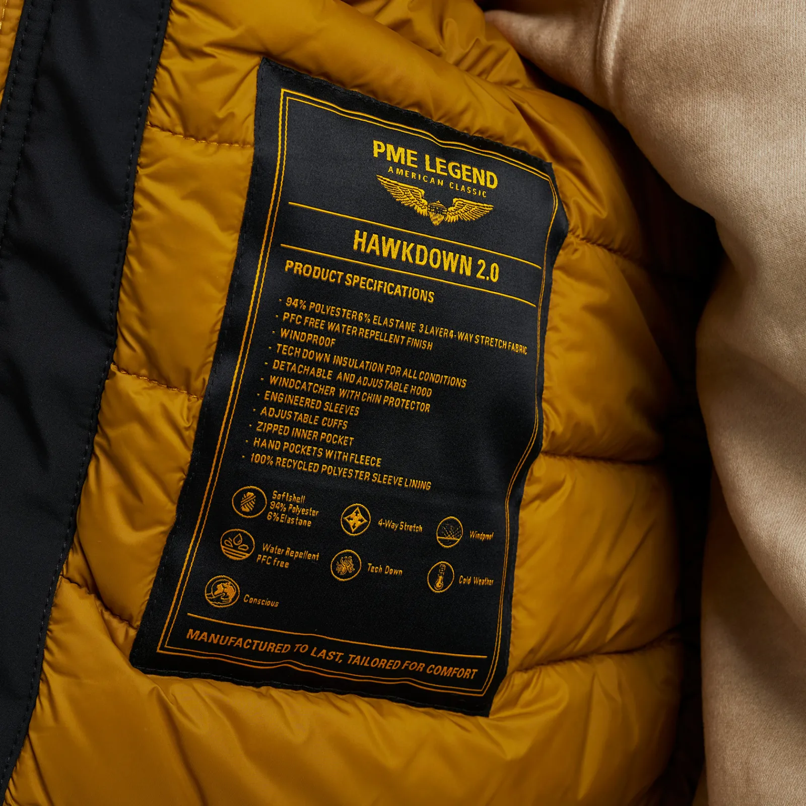PME Legend Jackets*Hawkdown Jacket Black