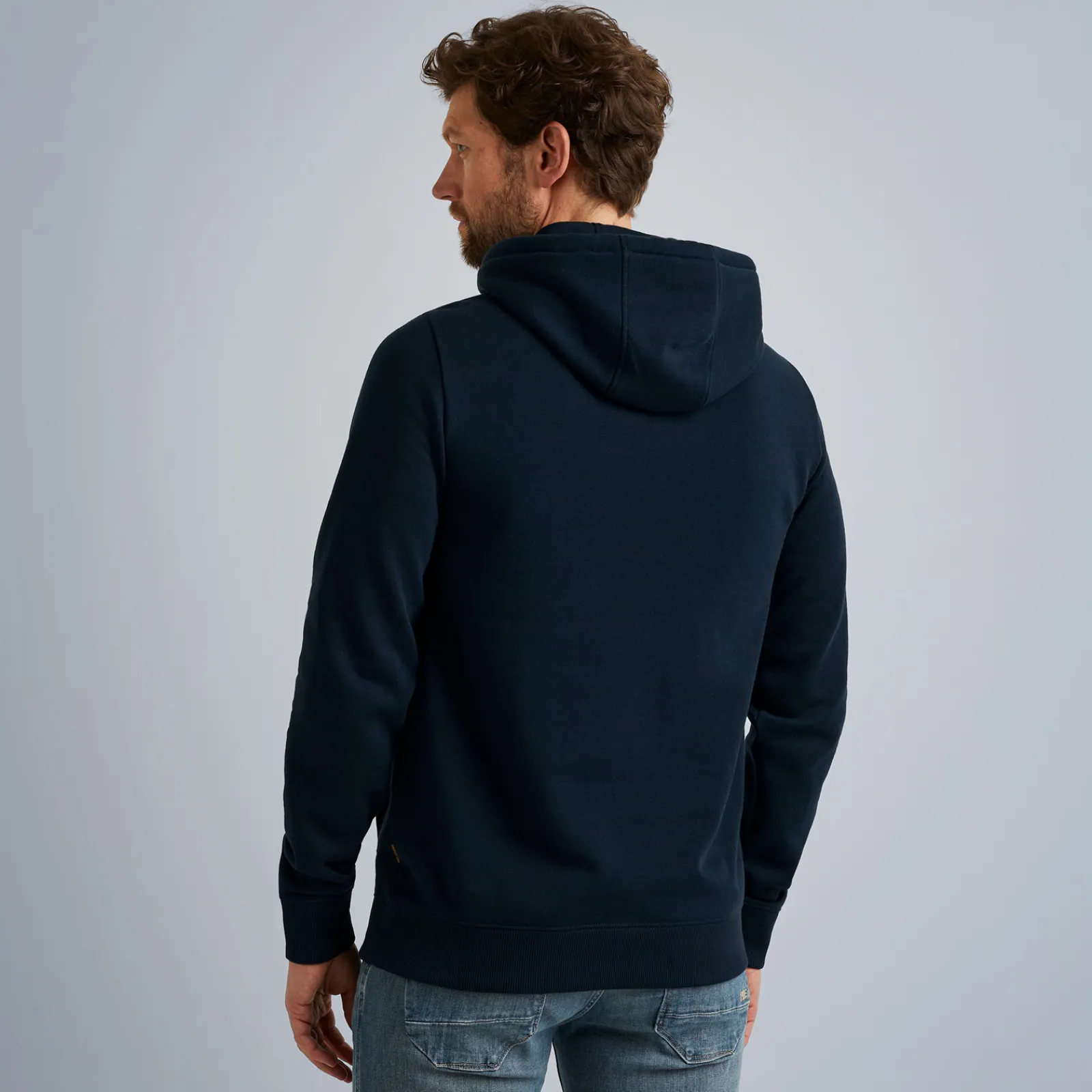 PME Legend Tops*Hoodie In Terry Fabric Blue