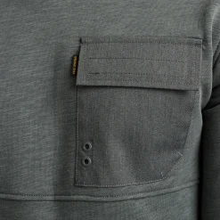 PME Legend Tops*Hoodie In Terry Sweat Fabric Green