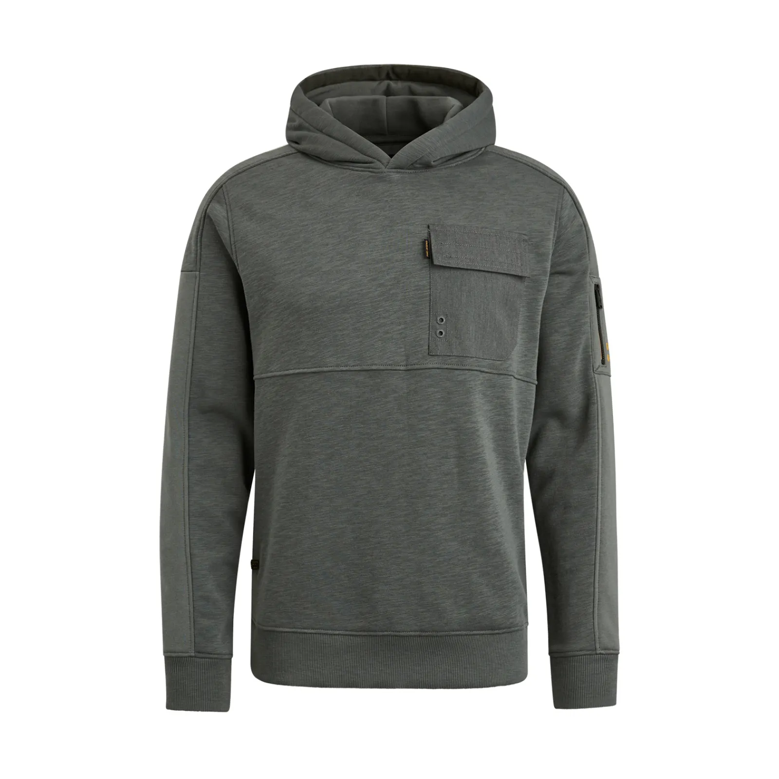 PME Legend Tops*Hoodie In Terry Sweat Fabric Green