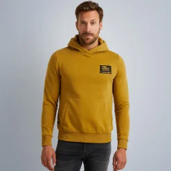 PME Legend Tops*Hoodie With Artwork Brown
