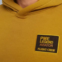 PME Legend Tops*Hoodie With Artwork Brown