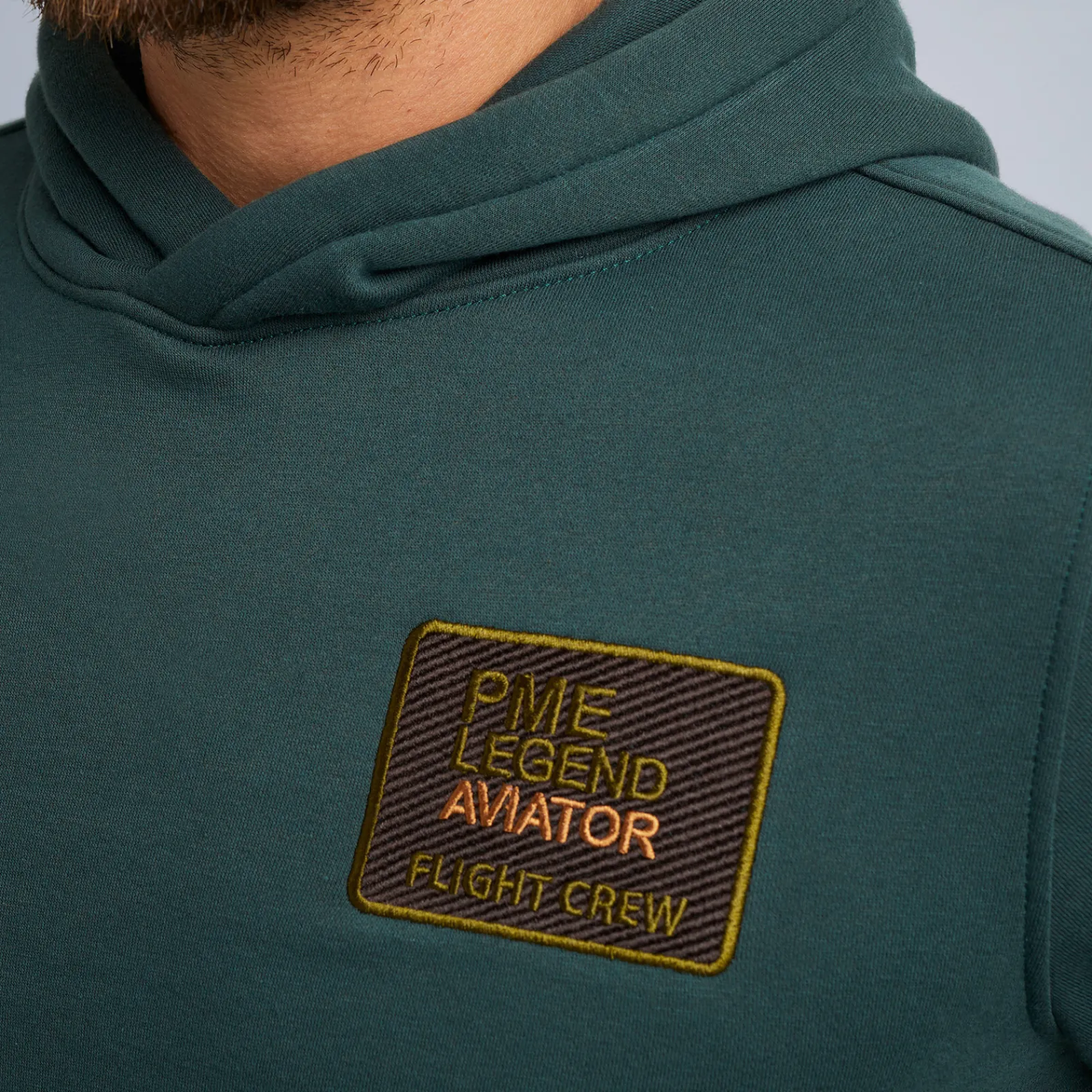 PME Legend Tops*Hoodie With Artwork Green