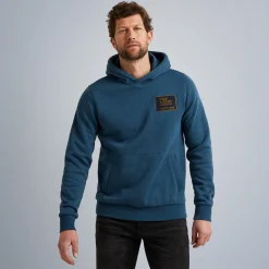 PME Legend Tops*Hoodie With Artwork Blue