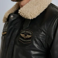 PME Legend Jackets*Hudson Leather Jacket Black