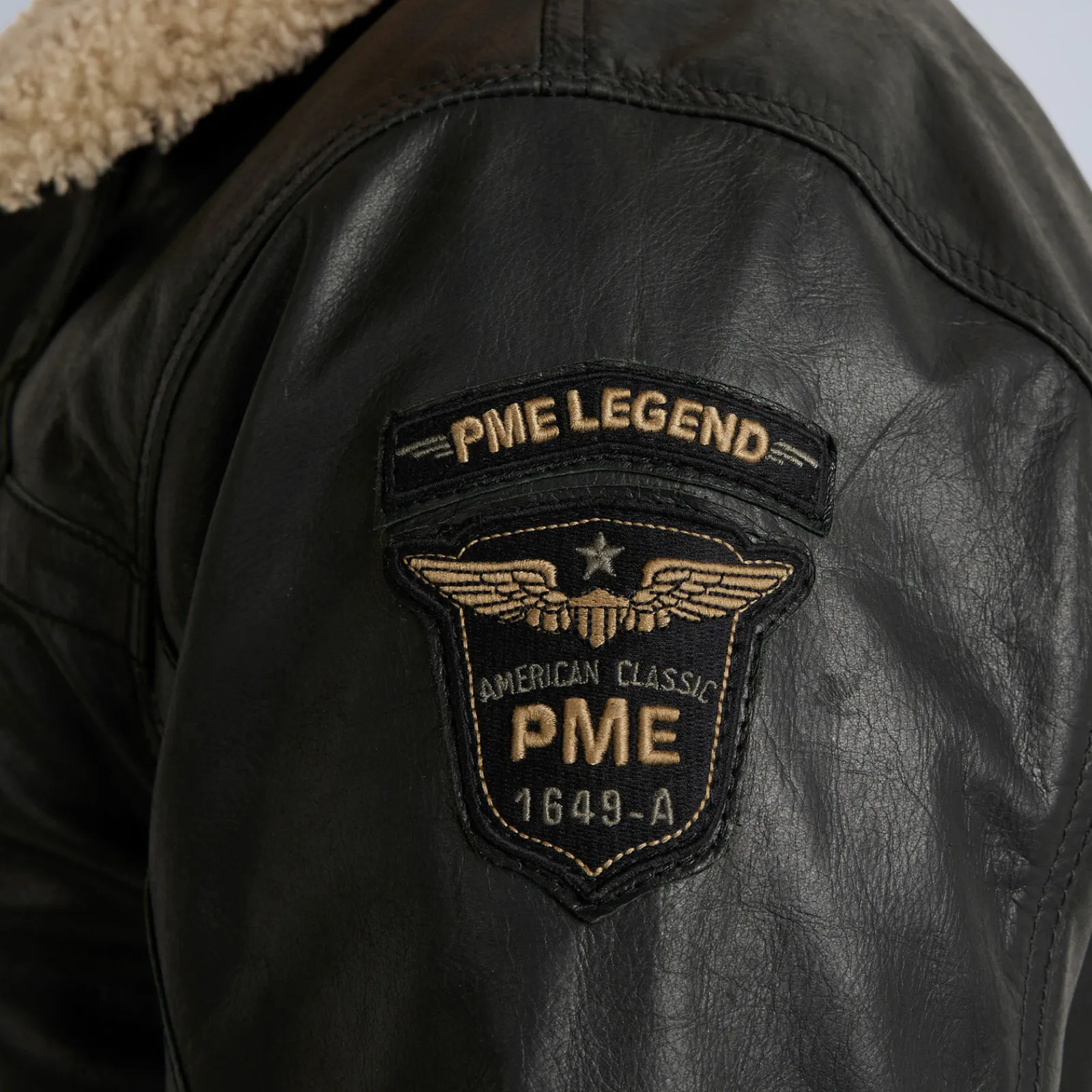 PME Legend Jackets*Hudson Leather Jacket Black