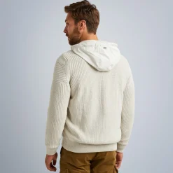 PME Legend Tops*Hybrid Jacket With Hood Beige