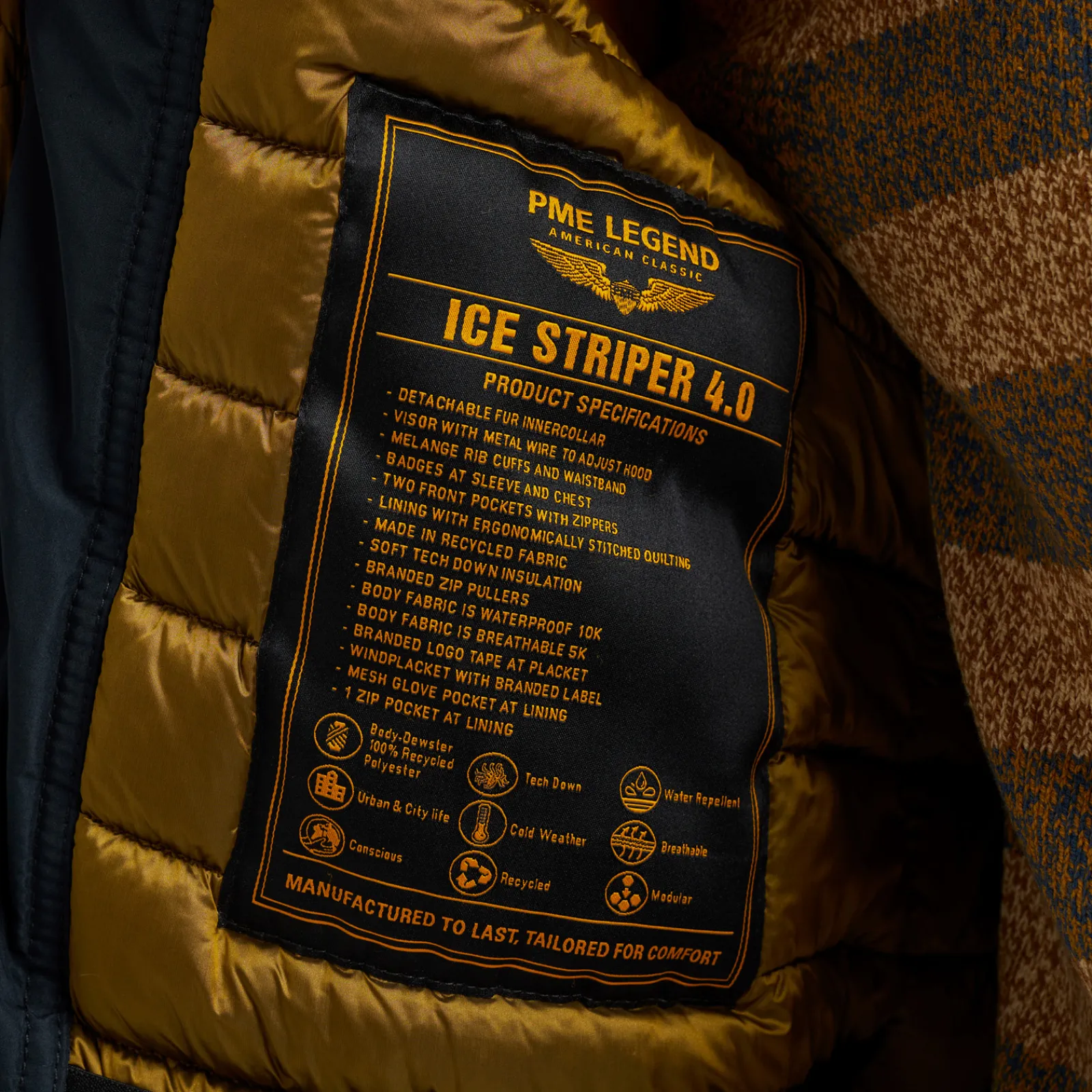 PME Legend Jackets*Ice Striper Jacket Blue