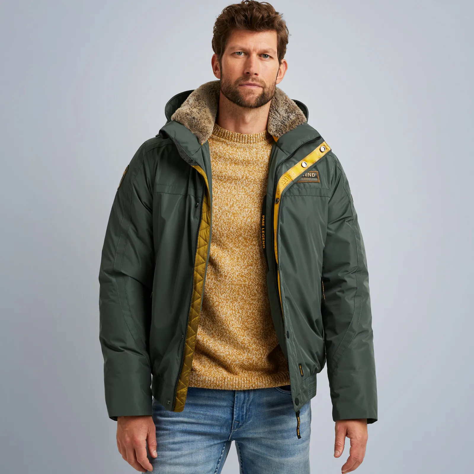 PME Legend Jackets*Ice Striper Jacket Green
