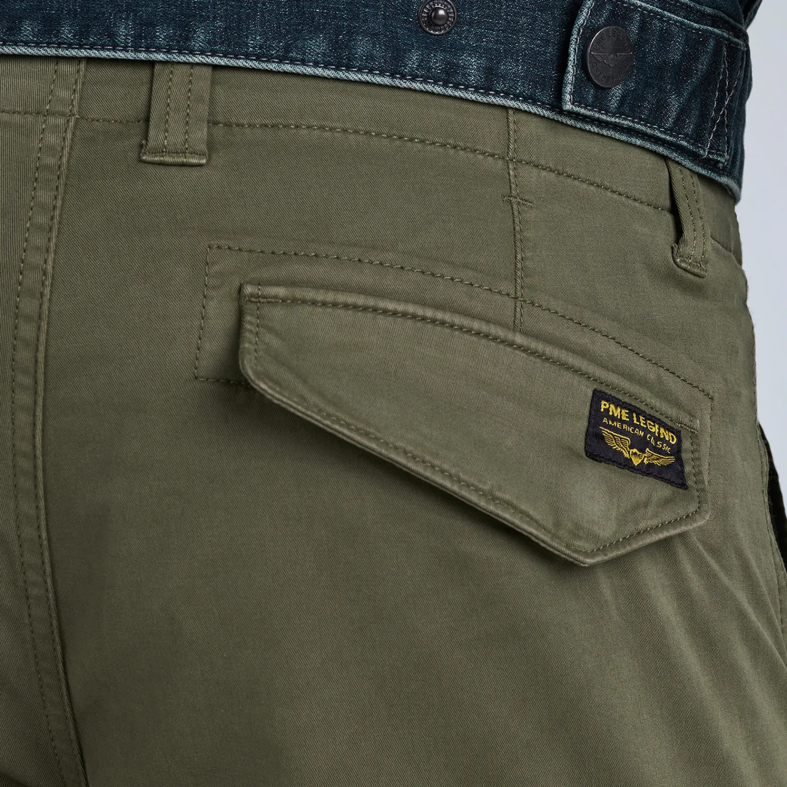 PME Legend Pants*Nordrop Tapered Fit Cargo Pants Green