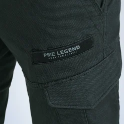 PME Legend Pants*Nordrop Tapered Fit Cargo Pants With Print Grey