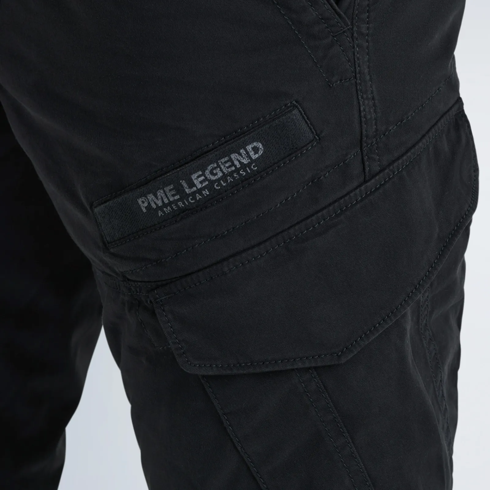 PME Legend Pants*Nordrop Tapered Fit Cargo Pants Black