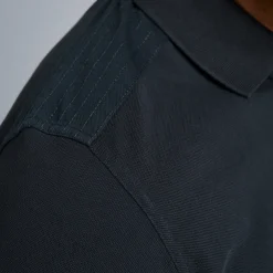 PME Legend Tops*Polo Shirt With Long Sleeves Blue