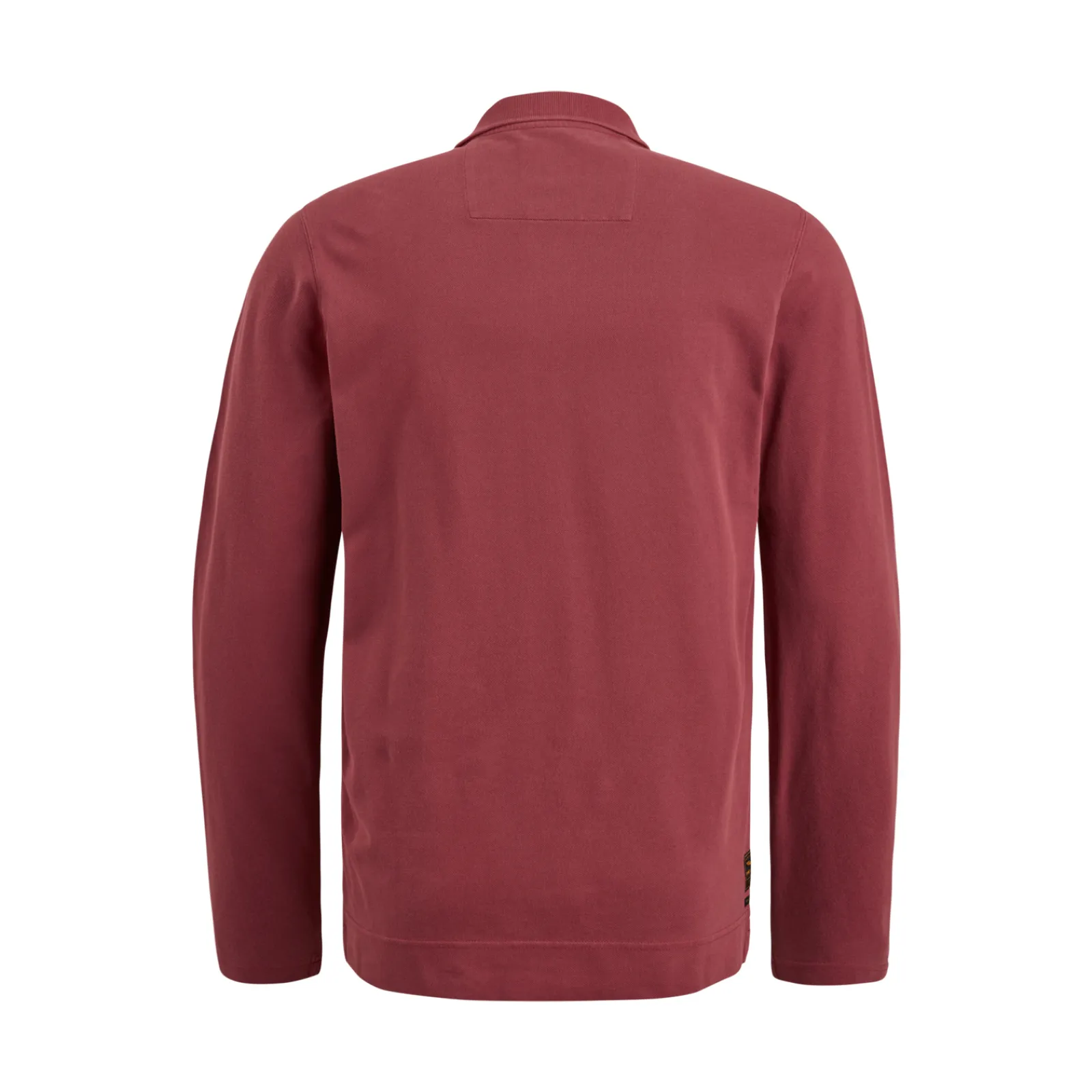 PME Legend Tops*Polo Shirt With Long Sleeves Red