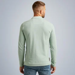 PME Legend Tops*Polo Shirt With Long Sleeves Green