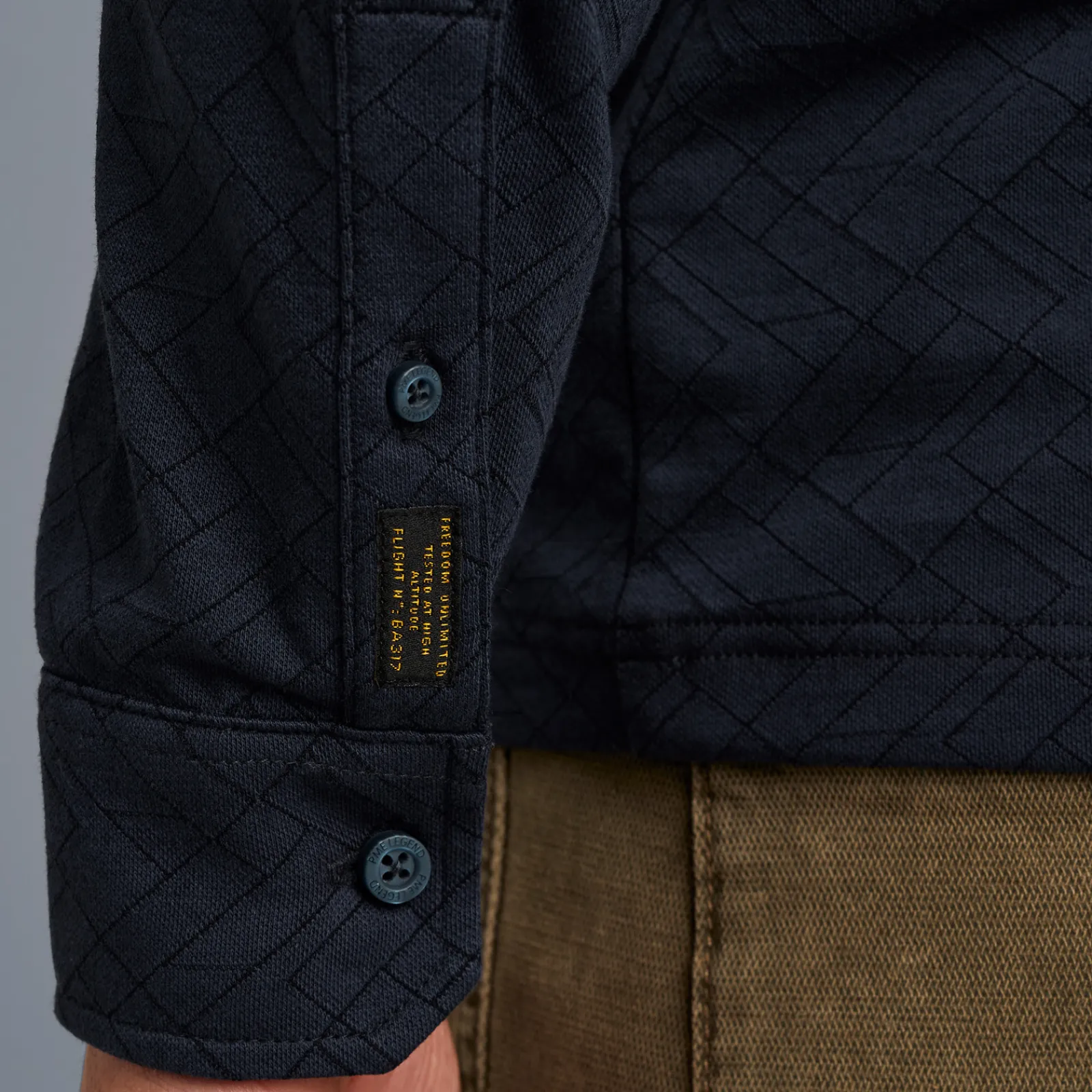 PME Legend Tops*Polo With Long Sleeves Blue