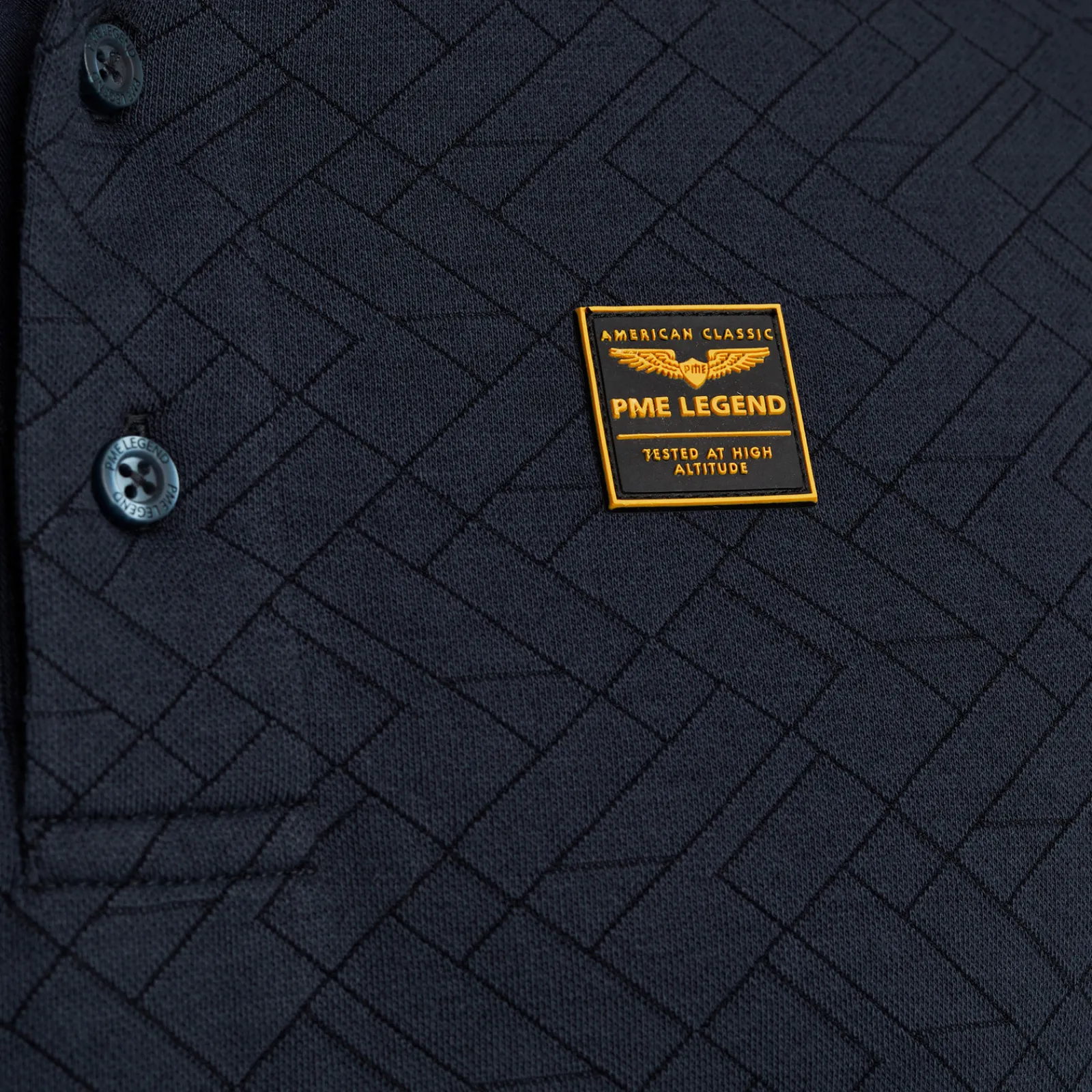 PME Legend Tops*Polo With Long Sleeves Blue